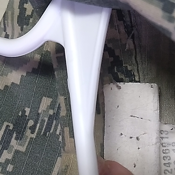 Women's small Air Force US Military utility Jacket. Green and gray - Picture 5 of 7